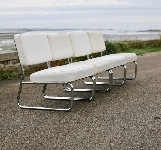 Image 1 of 4x Modular Sofa Forming Fireside Seats