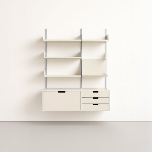 Vitsœ 606 Système d'étagères conçu par Dieter Rams