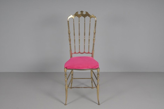 Image 1 of Set of 4 Chiavari Chairs, Italy, 1960s