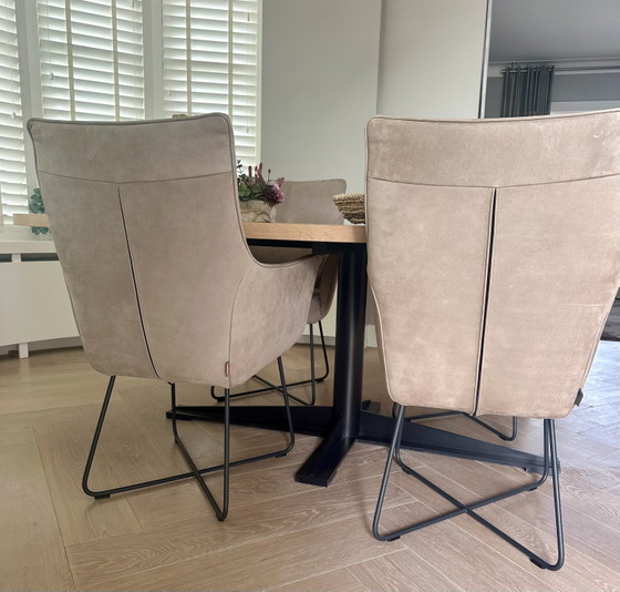 Image 1 of 4 chaises de salle à manger Label Chief