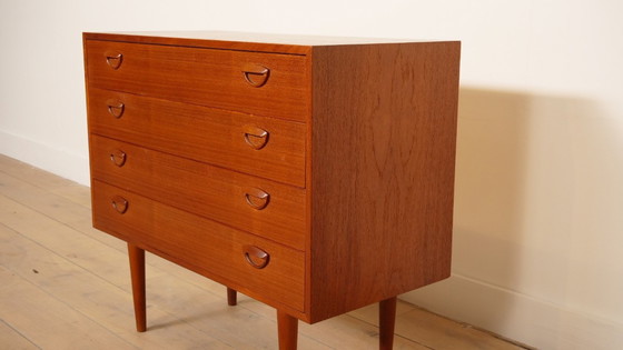 Image 1 of Cassettiera vintage | Kai Kristiansen | Design danese | Teak Mid-century modern