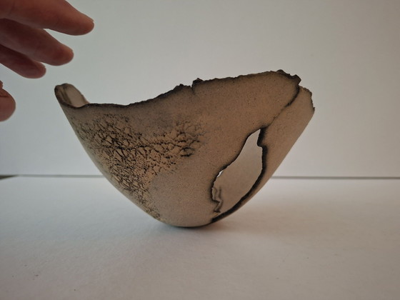Bol Raku, Céramique, Marron (photo 2 sur 7)