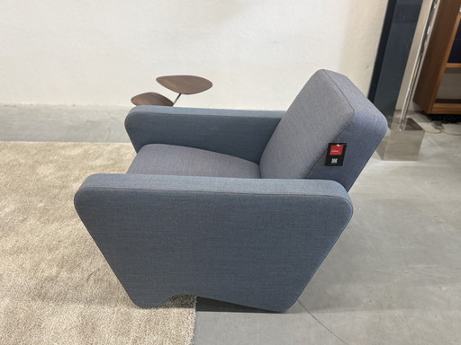 Spectrum New Amsterdam Fauteuil Blauw stof 