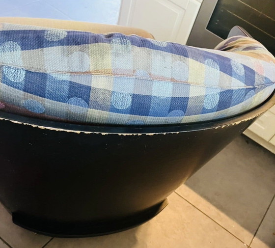 Bellissima sedia vintage Cappellini Elba – Poltrone, Wood, Metal (photo 5 of 6)
