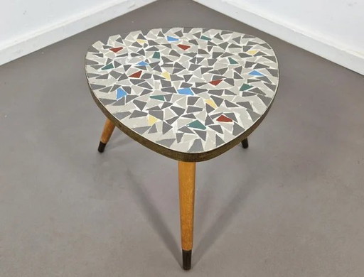 Porte-plantes mosaïque Mid-Century (1)