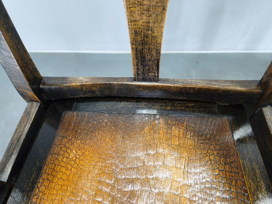 Image 1 of Rares bancs de cinéma en bois de hêtre tchécoslovaques des années 1920