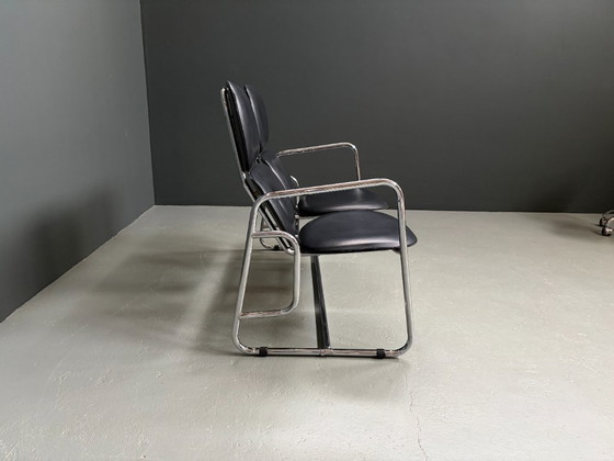 Image 1 of Divano italiano a 2 posti, tipico dello stile di Gae Aulenti e Poltronova