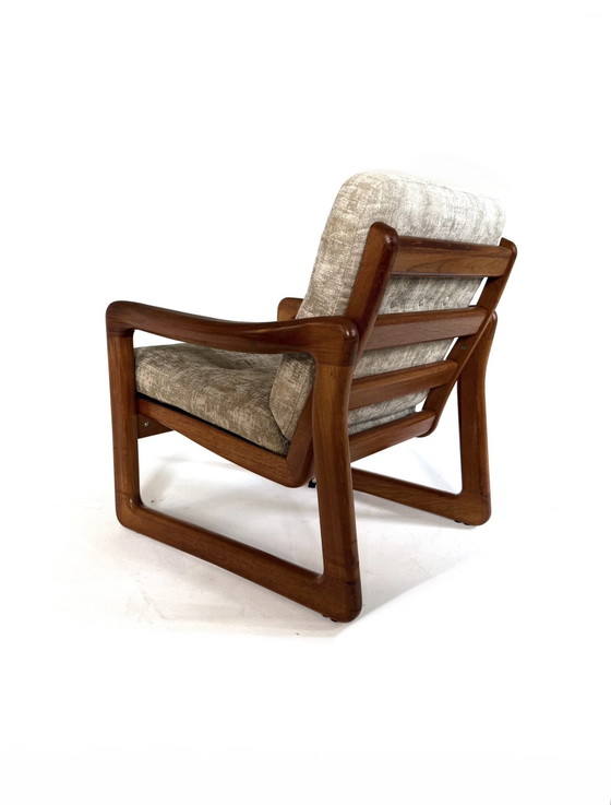 Image 1 of Poltrona vintage + divano a 3 posti, Holstebro Møbelfabrik '80