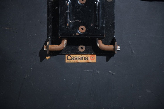 Image 1 of Fauteuil lounge Soriana vintage avec cuir neuf par Afra E Tobia Scarpa - Cassina