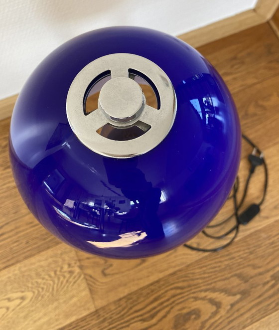 Image 1 of Lampe de table bleue