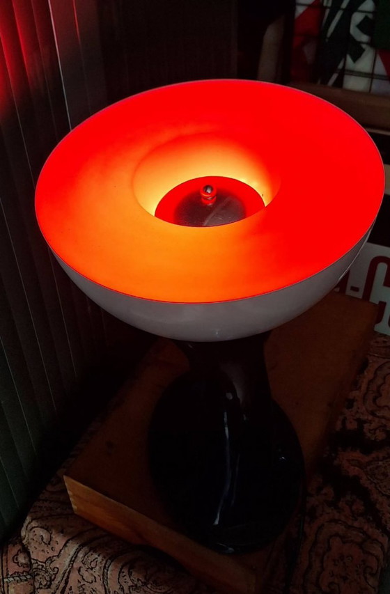 Kare design Table lamp Josy, black hand giving warm light., Hollywood Regency (photo 4 of 6)