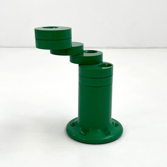 Green Pluvium Umbrella Stand by Giancarlo Piretti for Anonima Castelli, 1970s – Plastic (photo 3 of 9)