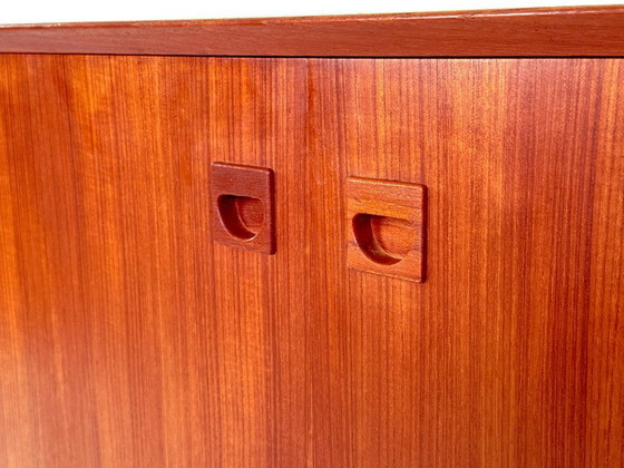 Image 1 of Credenza danese in teak di Erik Bouer per Brouer - anni '60