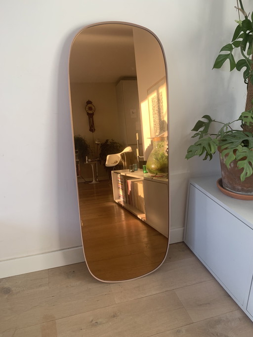 Muuto frames mirror large rose glass