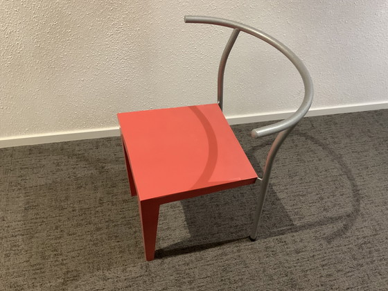 Kartell Dr. Glob 2 Stoelen Lichtblauw En Roze (Incl. Tafel) – Eetkamerstoelen, Metal, Plastic (photo 6 of 7)