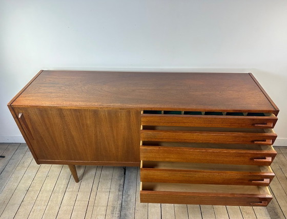 Image 1 of Vintage Scandinavian teak sideboard, 1970s
