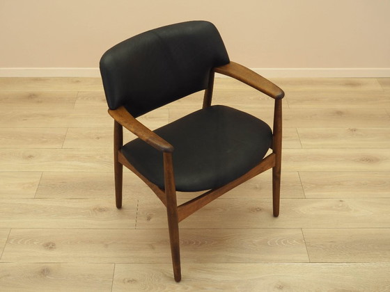 Fauteuils par Ejner Larsen & Aksel Bender Madsen pour Fritz Hansen, Chêne, 1970s – Wood (photo 9 of 17)