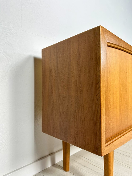 Image 1 of 1960s Vintage Minimalistic Teak Sideboard by Bartels