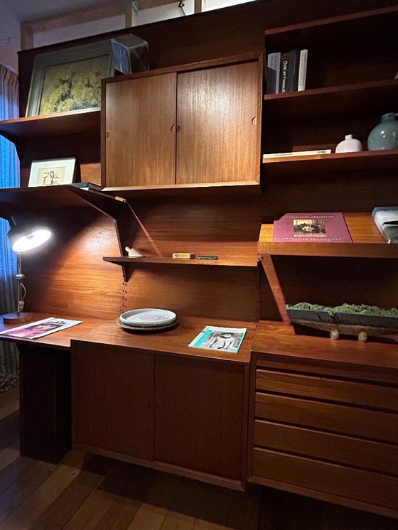 Image 1 of Armario de pared Poul Cadovius Madera de teca, sistema CADO