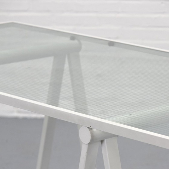 Image 1 of Trestle Bureau Rodney Kinsman Bieffeplast Italy '80s