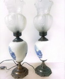 Delft lamps 1950 in perfect condition