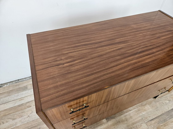 1960s Teak Three-Drawer Chest of Drawers – Wood (photo 5 of 15)