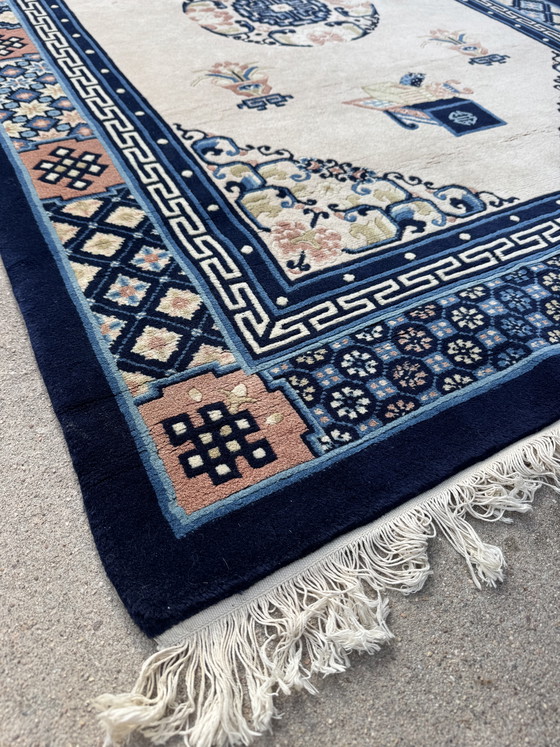 Image 1 of Antiker chinesischer Teppich aus Peking