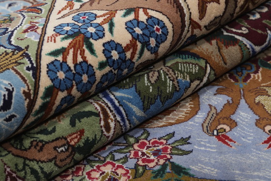 Image 1 of Tapis persan original noué à la main Kashmar Fein Paradise Design 393 x 312 cm Top condition