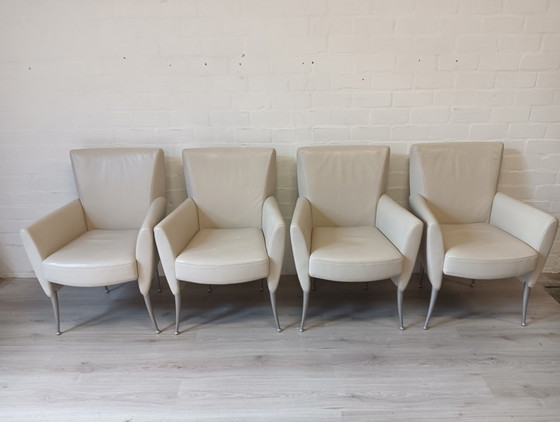 Image 1 of Rolf Benz, heavy leather chairs