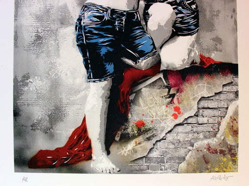 Alessio B – “Street Angels” – Unique giclée “Artist Proof” – 45 x 32 cm