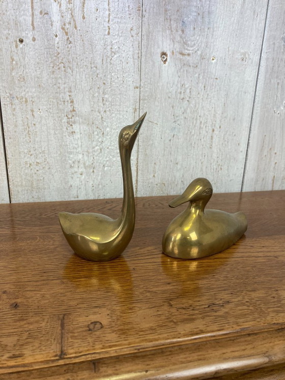 Image 1 of Coppia di anatre di ottone