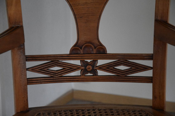 Anglo-Indian Rattan Chair in Regency Style – Dining chairs, Wicker (photo 6 of 7)