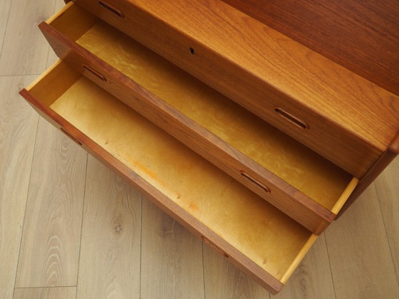 Image 1 of Teakhouten secretaire, Deens design, jaren 60, ontwerper: Arne Wahl Iversen, fabrikant: Vinde Møbelfabrik