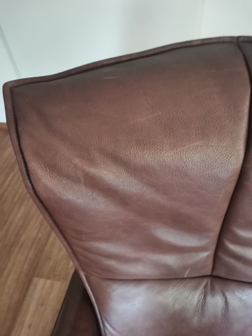 Leather armchair