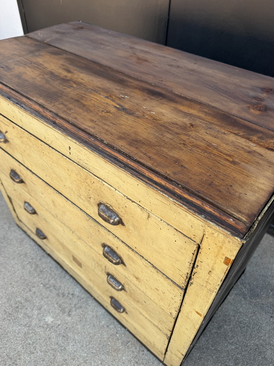 Muebles de taller de hierro y madera de la década de 1940. – Cómodas, Iron, Wood (photo 6 of 15)