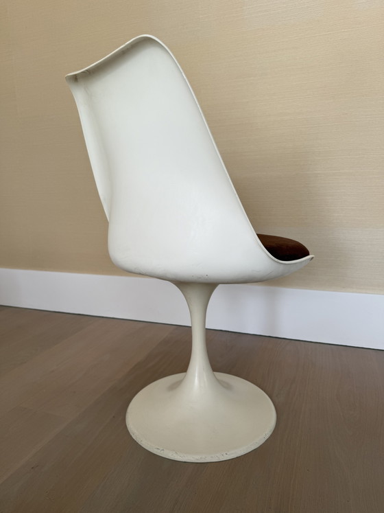 Image 1 of Set of 4 Vintage Tulip Dining Chairs – Pastoe / NKA – West Germany