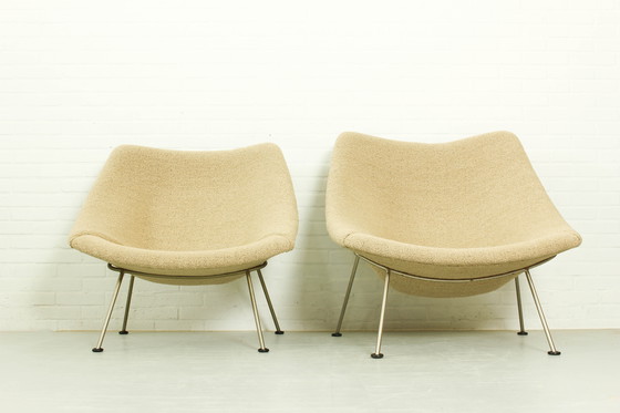 Image 1 of Ensemble de chaises Oyster Vintage par Pierre Paulin pour Artifort, 1960S