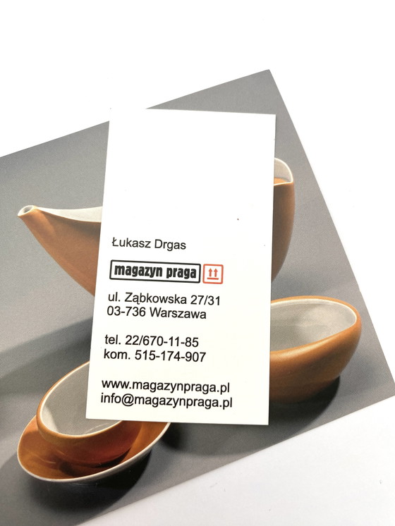 Image 1 of Lubomir Tomaszewski Modernist Ceramic Coffee Serving Set, 1962