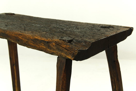 Image 1 of Mesa de trabajo primitiva del siglo XIX