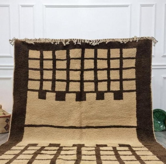 Image 1 of Tapis marocain artisanal en laine 300cmx200cm