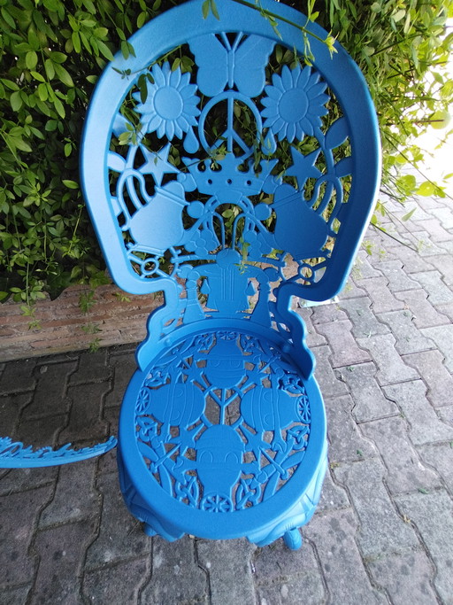 Ensemble table basse et chaises Seletti Industry Collection