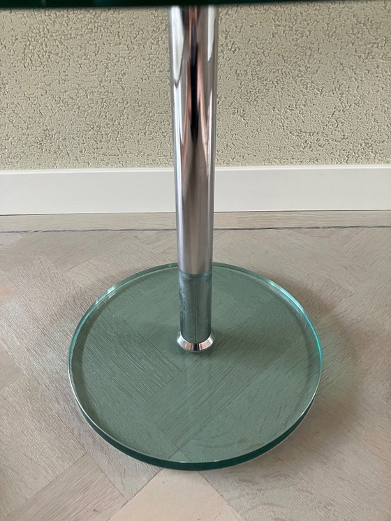 Image 1 of Table d'appoint Metaform KL-2 [Verre trempé / Chrome]