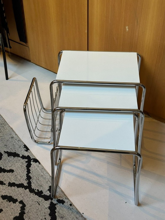 Lot de 3 Tables d'appoint | Design De Wit | Gigognes – Plastic (photo 4 of 5)