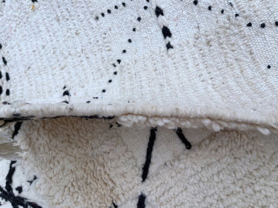 Image 1 of Tapis Beni Ouarain en laine authentique 200cmx150cm