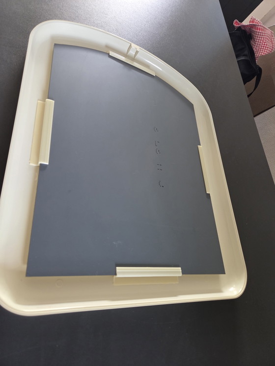 Space Age Mirror 70s – Glass, Plastic (photo 6 of 7)