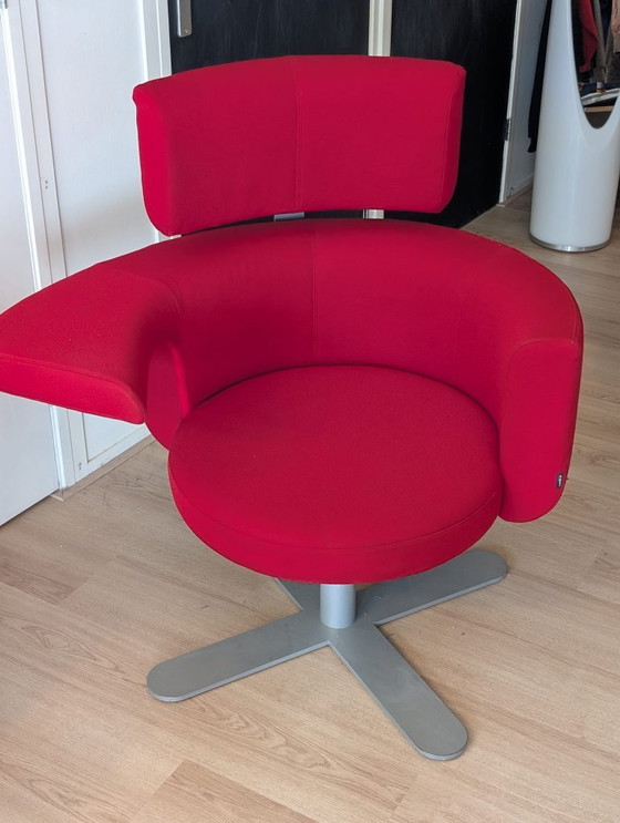 Image 1 of Hotspot fauteuil by Drabert.  Draaibare rugleuning/perfecte werk en relaxed stoel