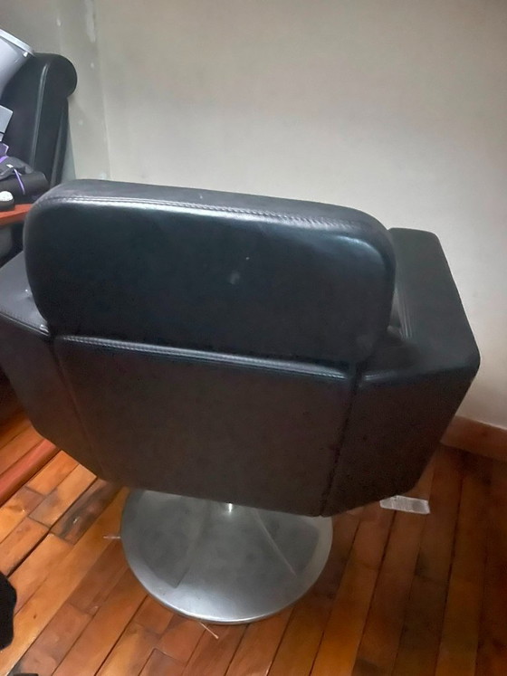 Giroflex 21 Sessel – Verstellbarer relaxsessel, Leather (photo 5 of 5)