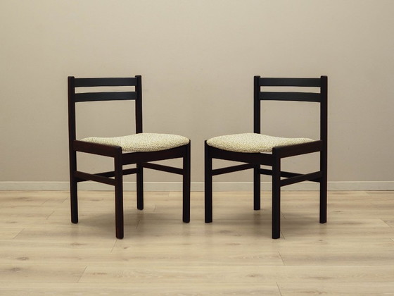 Image 1 of Set di due sedie in palissandro, design danese, anni '70, produzione: Danimarca