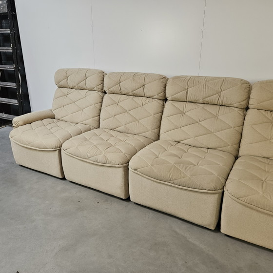 Image 1 of Vintage modulaire bank, hoge rug