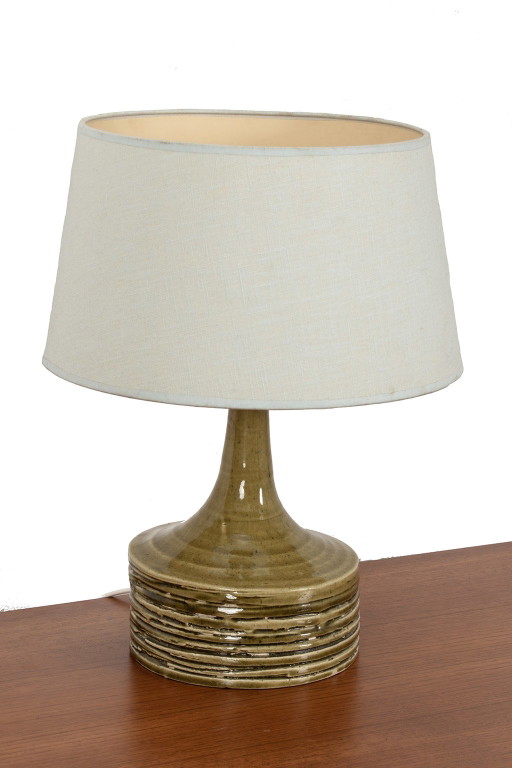 Danish ceramic table lamp